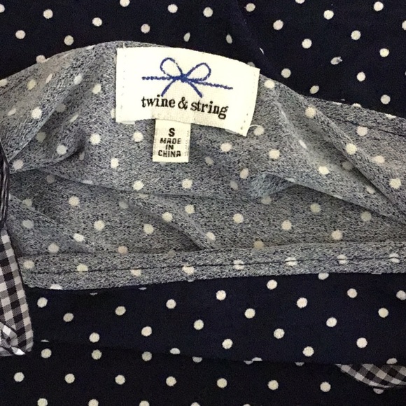 TWINE & String Cold Shoulder Top - Picture 8 of 8